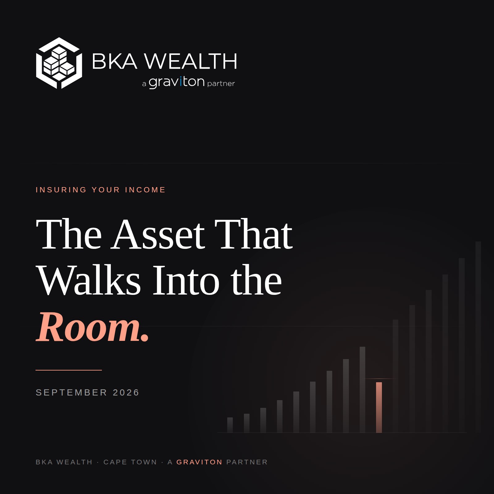The Asset That Walks Into the Room &middot; September 2026 cover